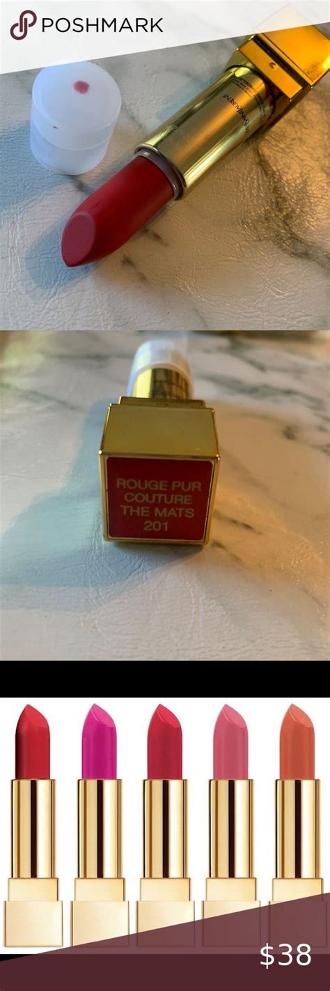 YSL Orange Imagine (201) Rouge Pur Couture Mat Lipstick